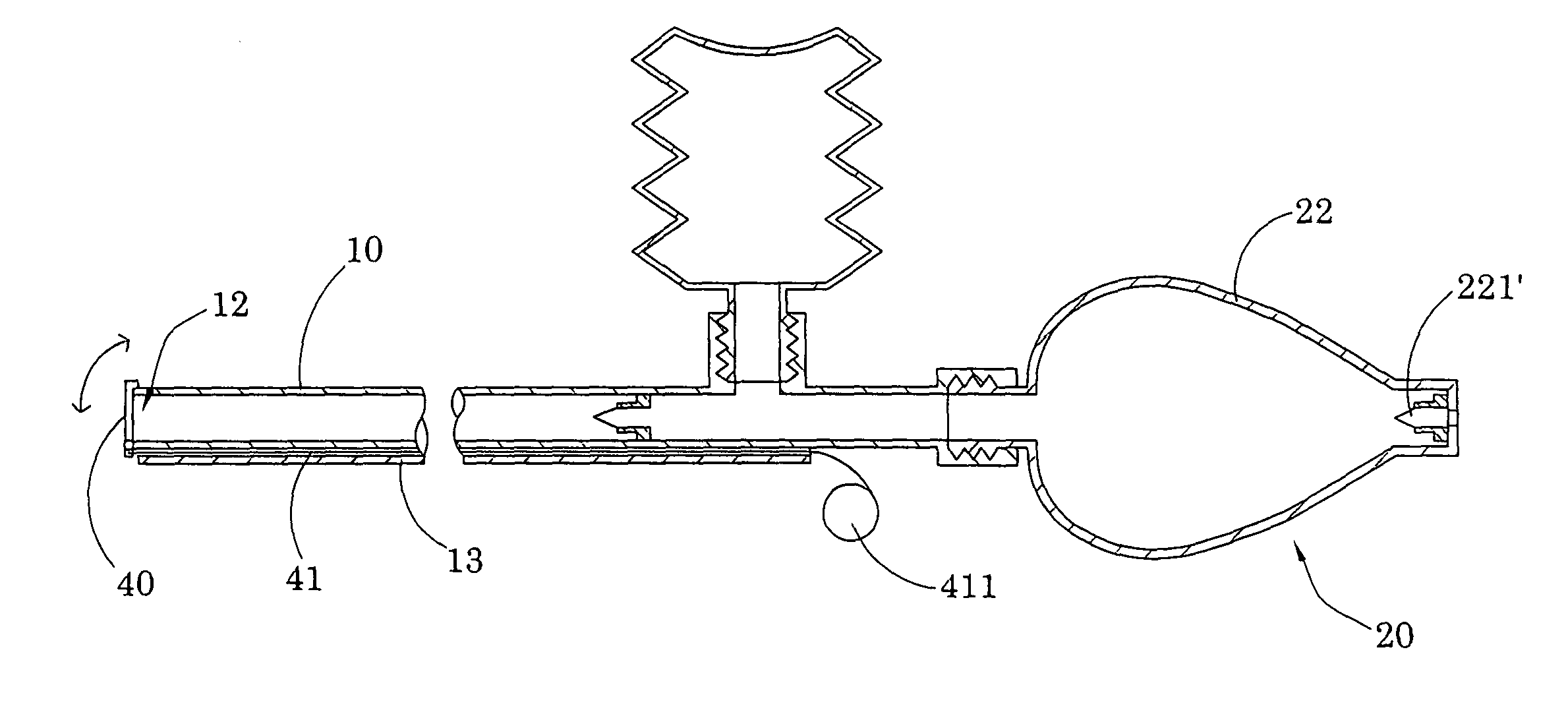 Internal dry powder delivery system and method thereof