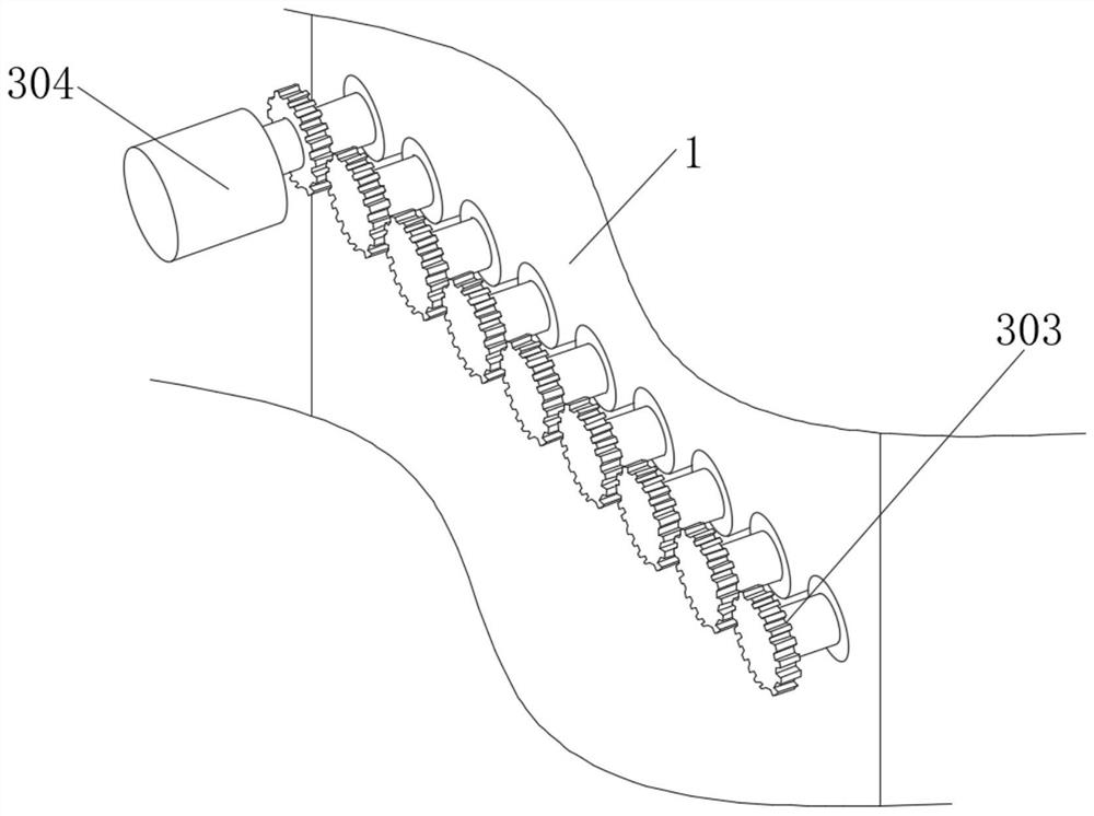 Screening device for preparing dielectric ceramic powder