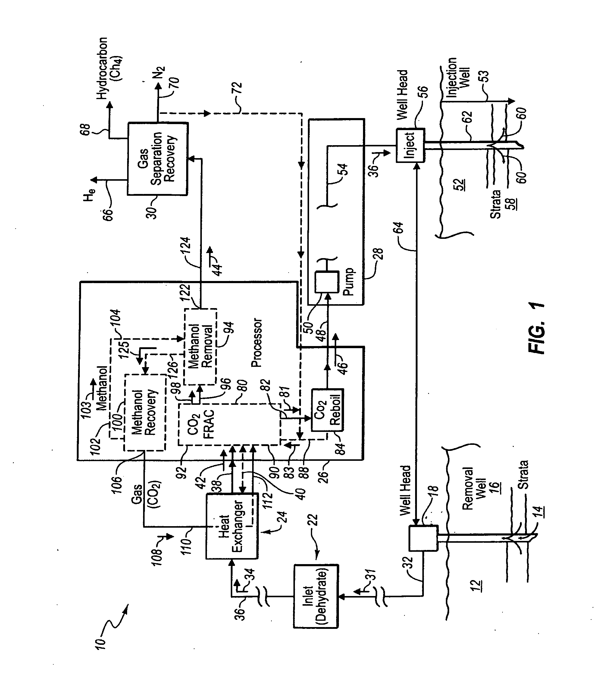 System for Separating a Waste Liquid from a Produced Gas and Injecting the Waste Liquid into a Well