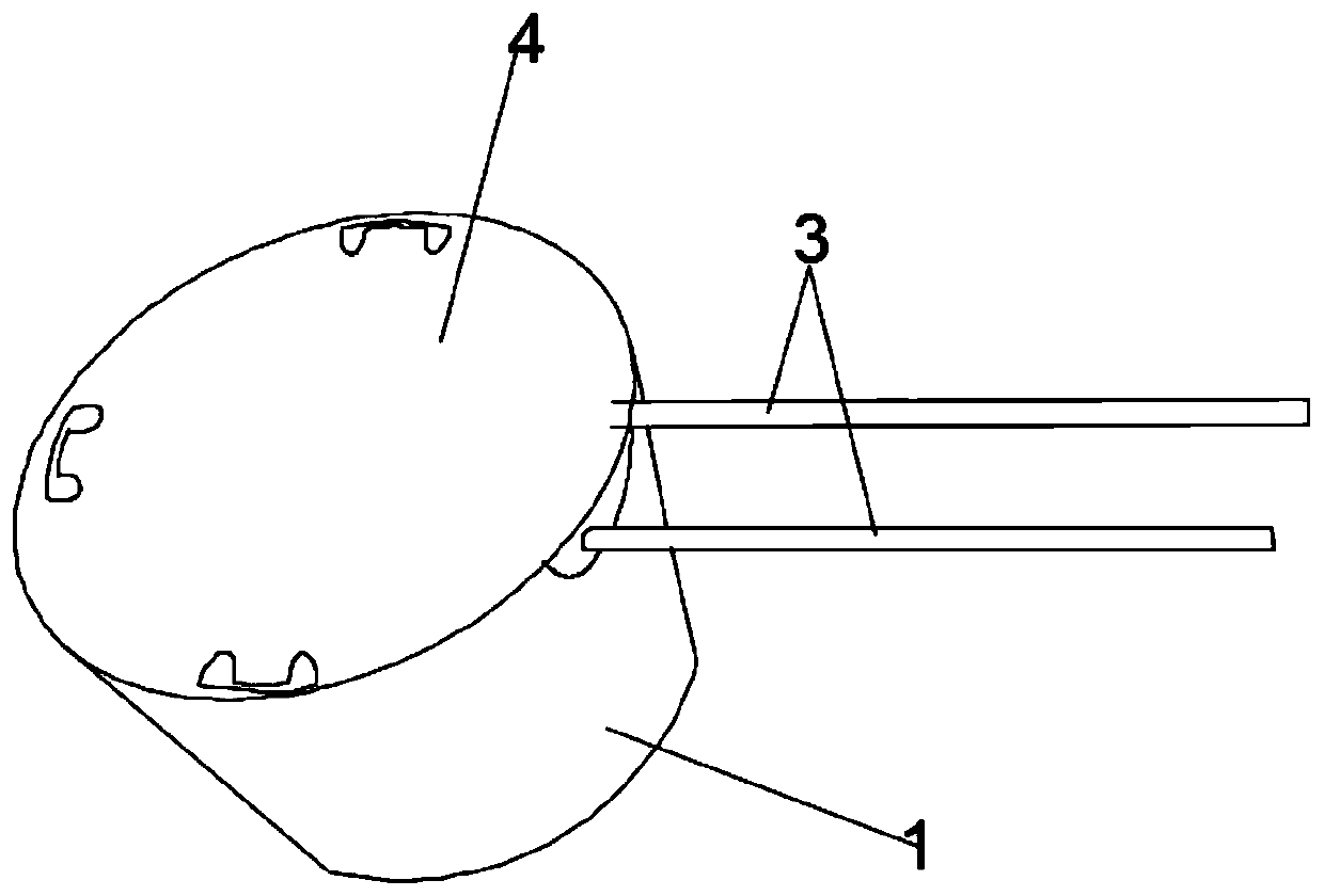 Anti-electromagnetic and anti-interference battery and preparation method thereof