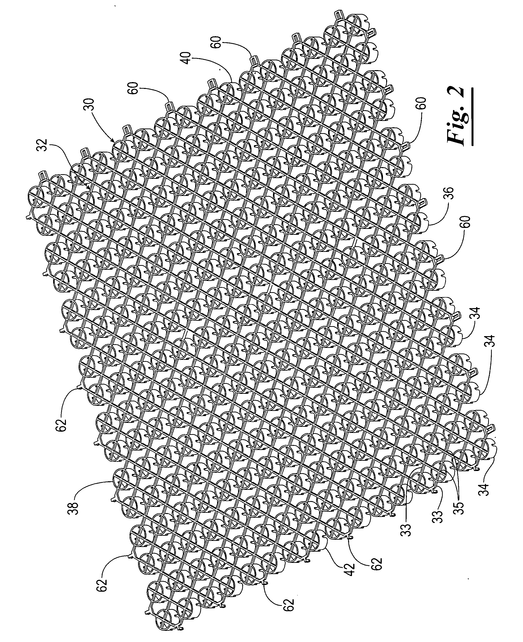 Subsurface drainage system and drain structure therefor