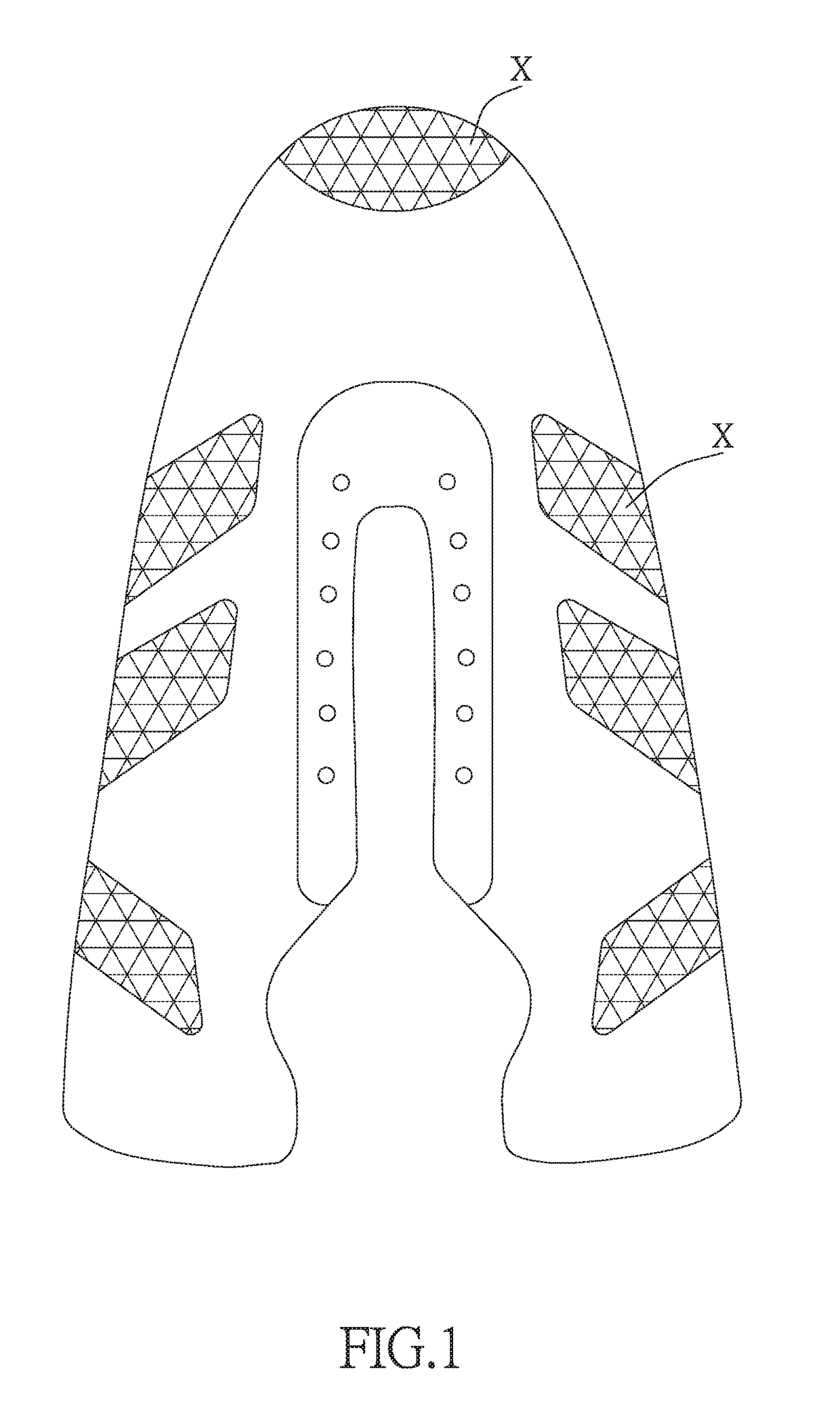 Method for making a vamp in a two dimensional manner and the vamp made by the method