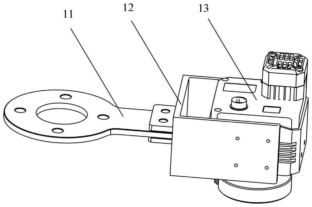 Lifting picking type picking execution device and control method thereof