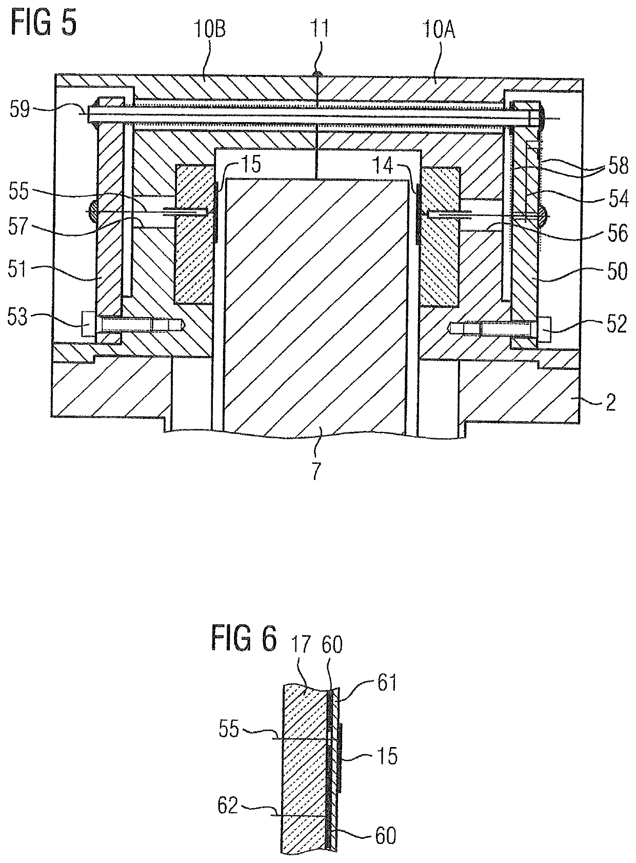 Pressure sensor assembly and measurement transducer for process instrumentation with the pressure sensor assembly