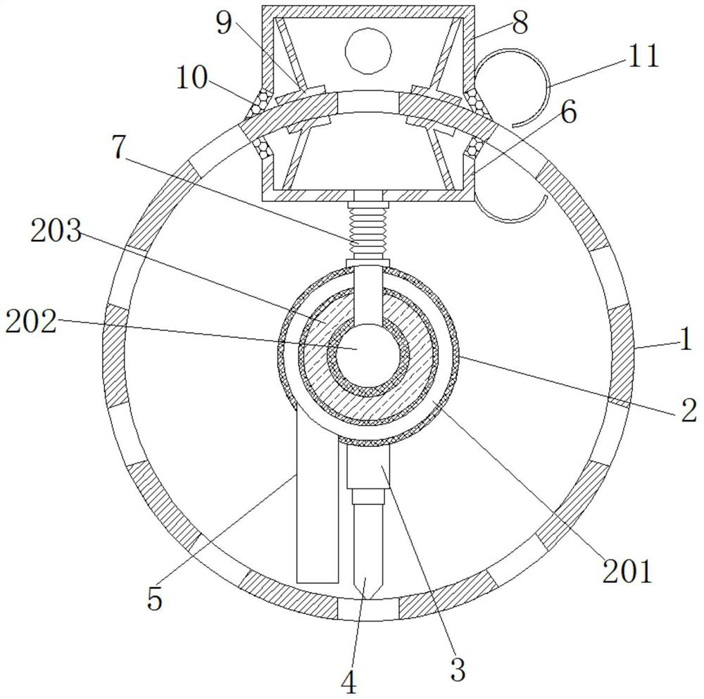 Silk screen roller mechanism of rotary screen printing machine