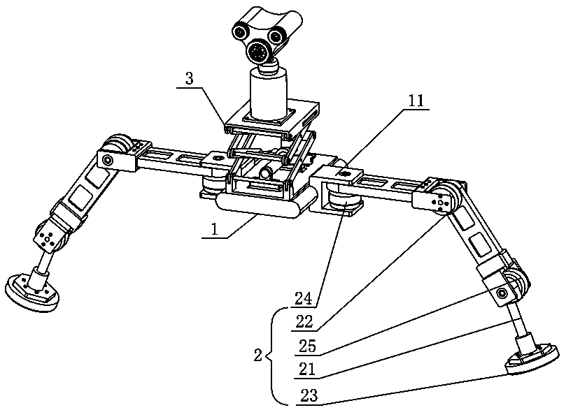 Climbing inspection robot of electric power iron tower