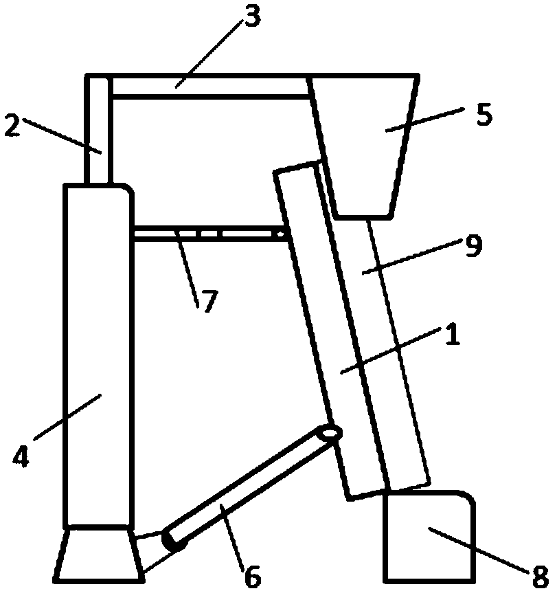 Fruit picker and self-buffering device thereof