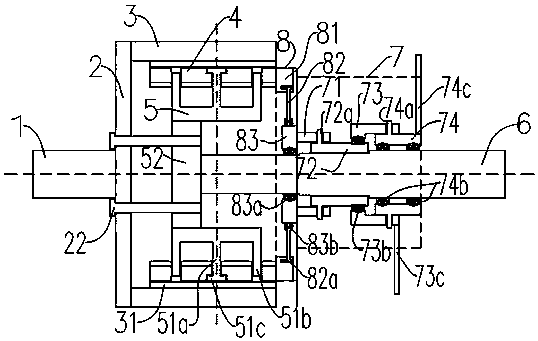 A variable air gap self-protection cylinder type permanent magnet governor