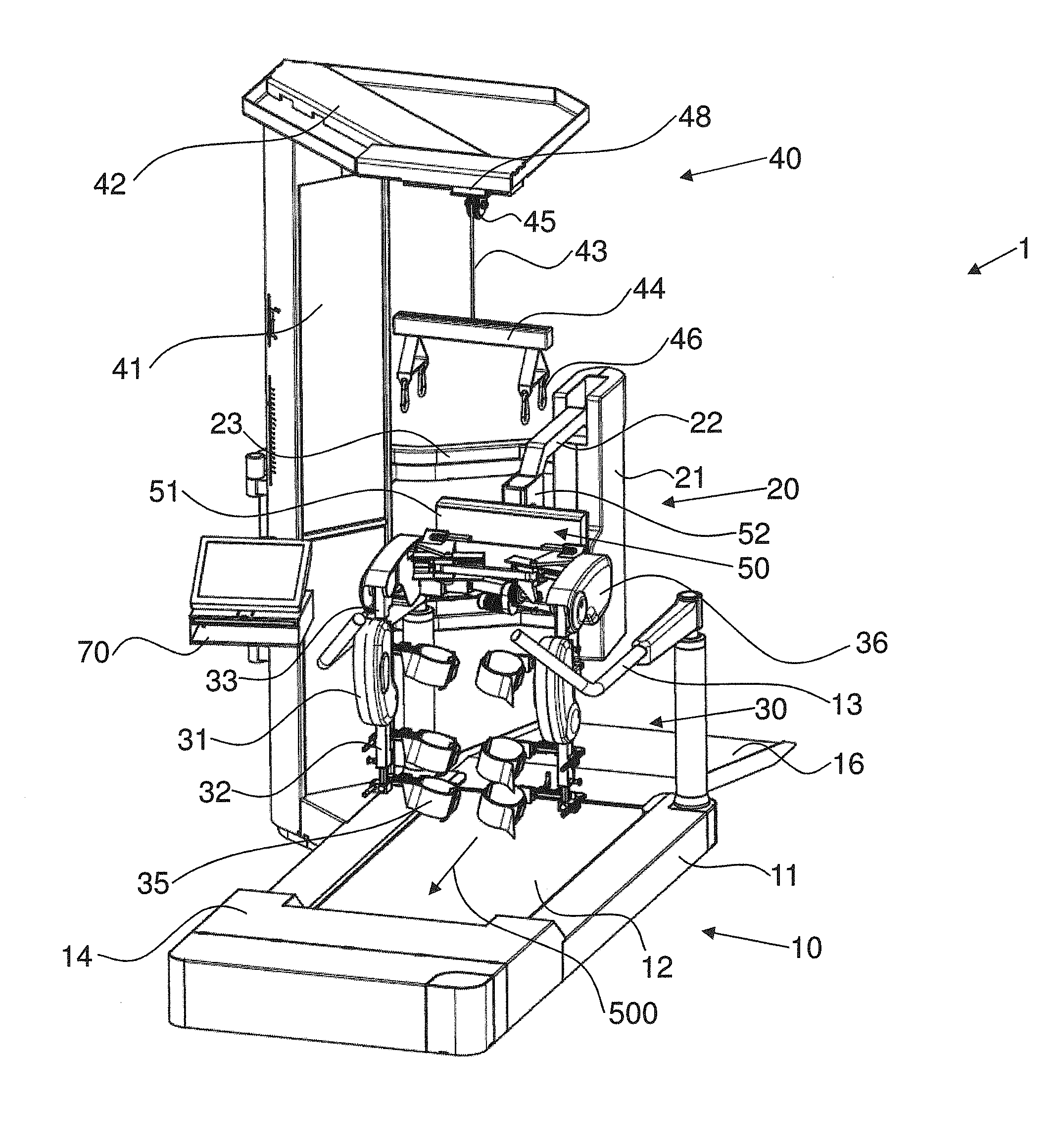 Apparatus for Automated Walking Training