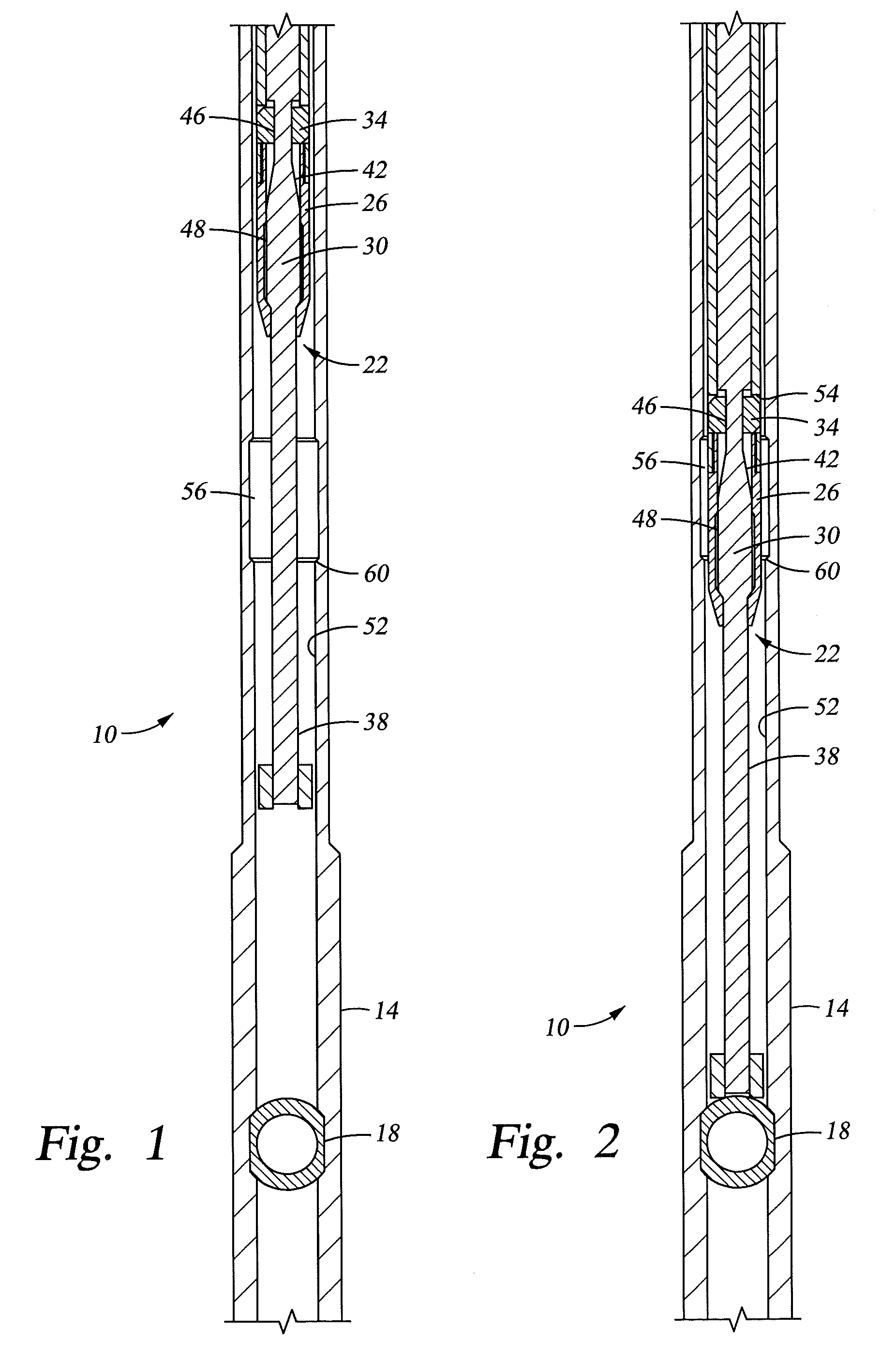 Downhole decelerating device, system and method