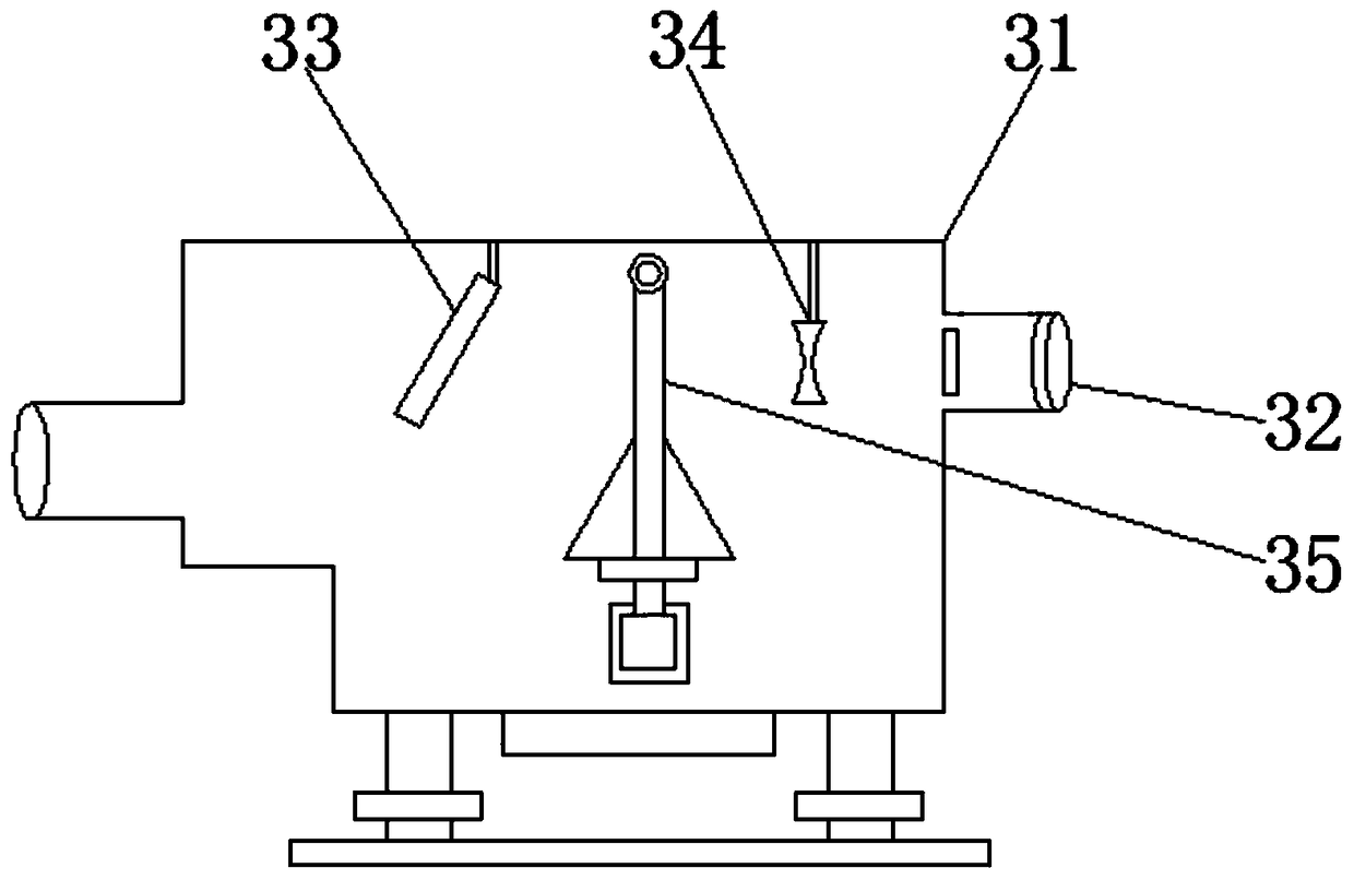 Cutting and flattening device of angle grinder