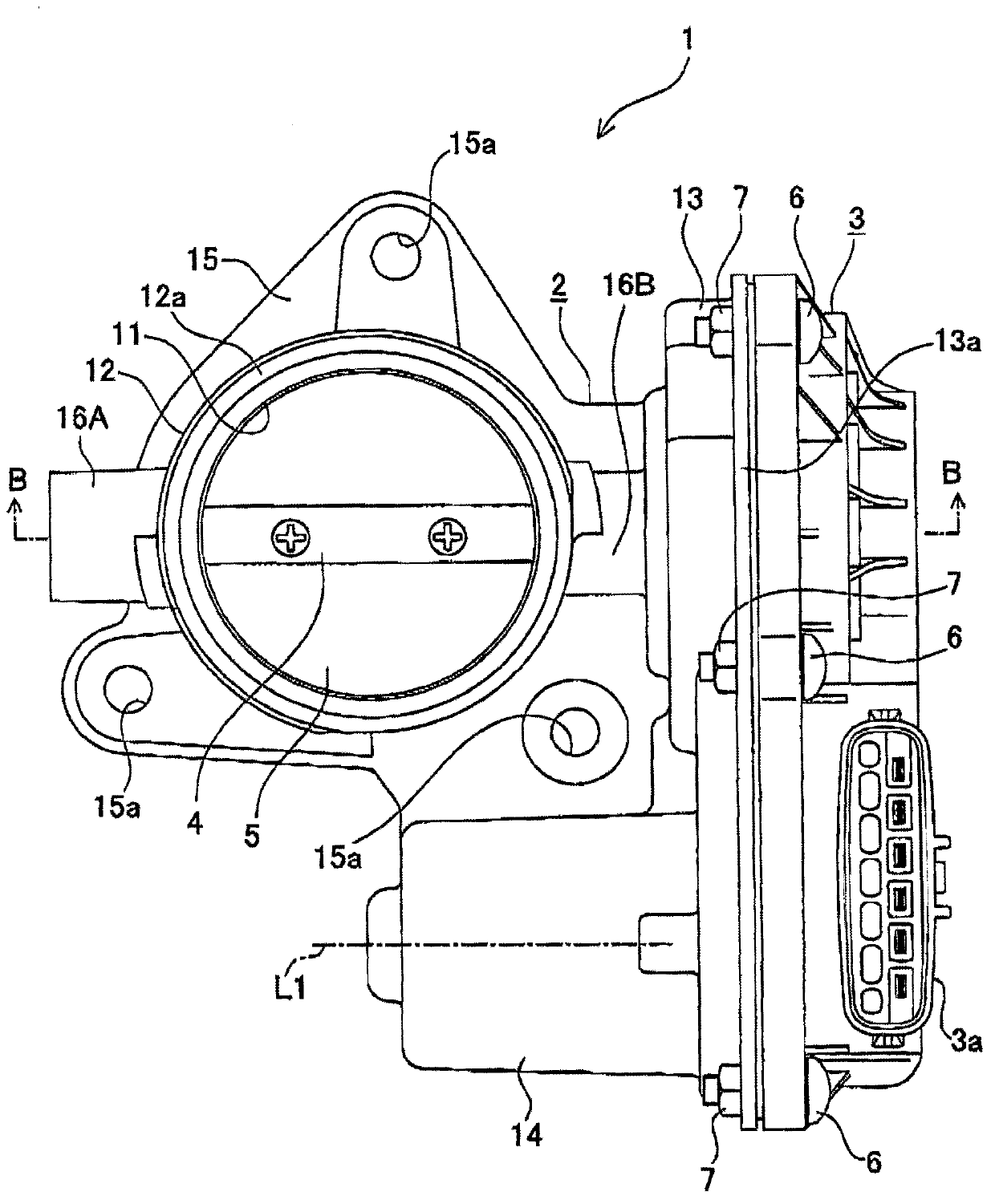 Throttle valve device