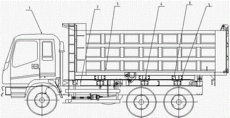 Self-weighing truck