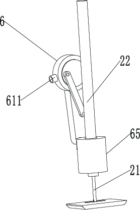 Efficient sock end sewing machine and using method thereof