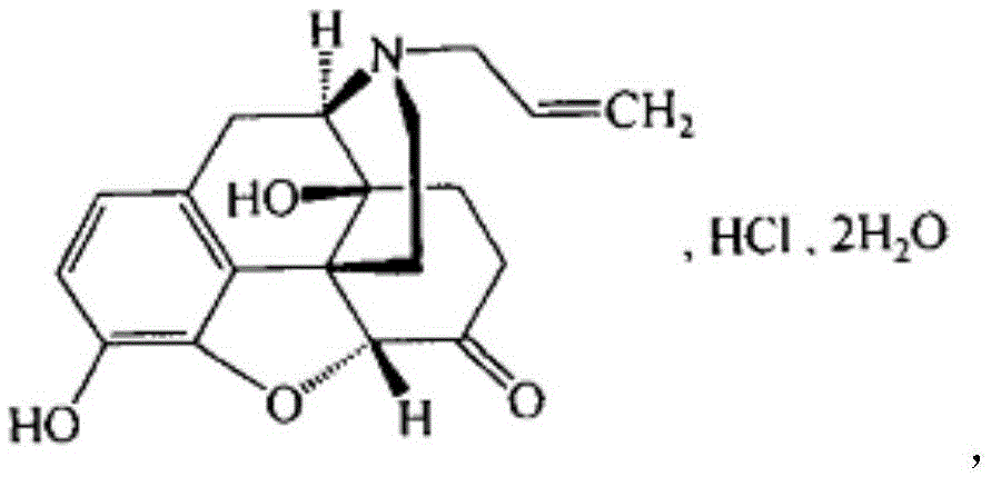 The synthetic method of naloxone hydrochloride