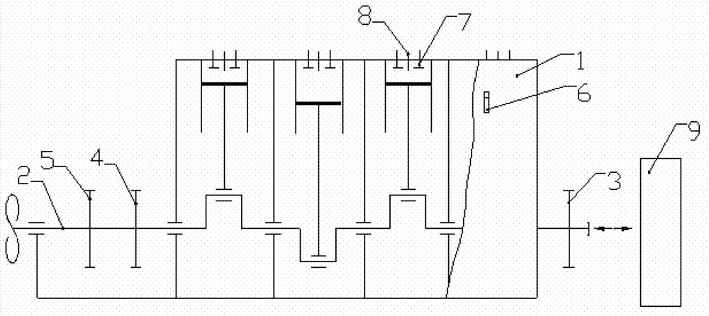 Load control method for reducing cylinders of diesel engine