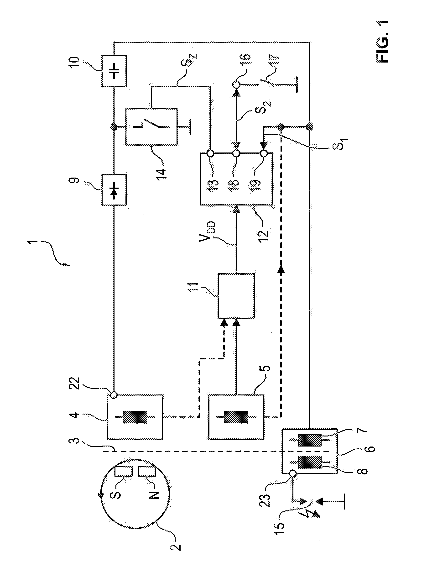 Ignition method for an internal combustion engine and an ignition device operated accordingly