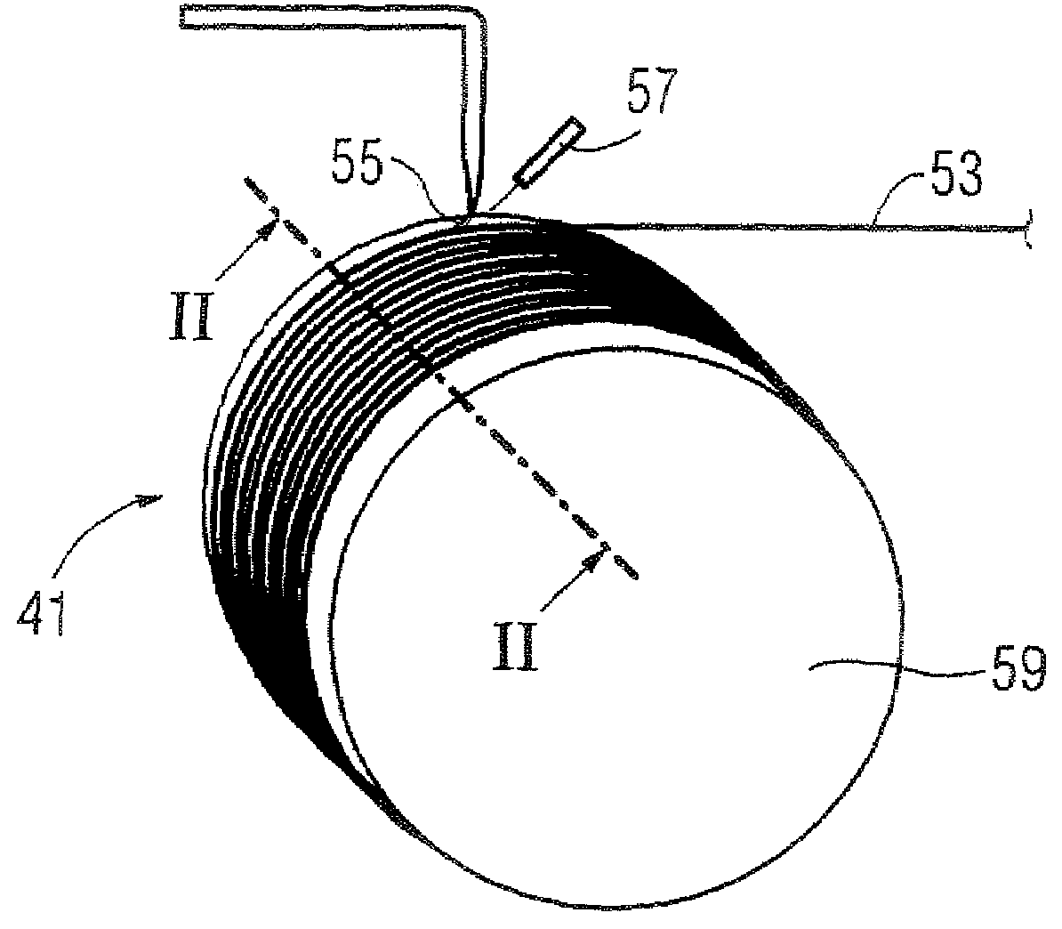 Method for production of a superconducting magnetic coil