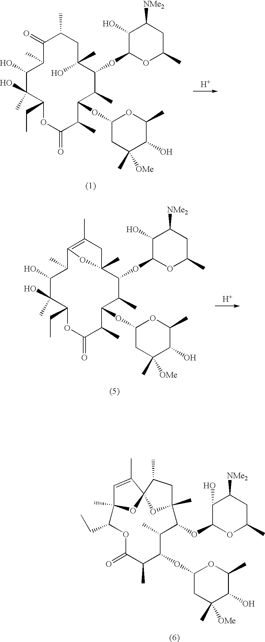 N-desmethyl-N-substituted-11-deoxyerythromycin compounds