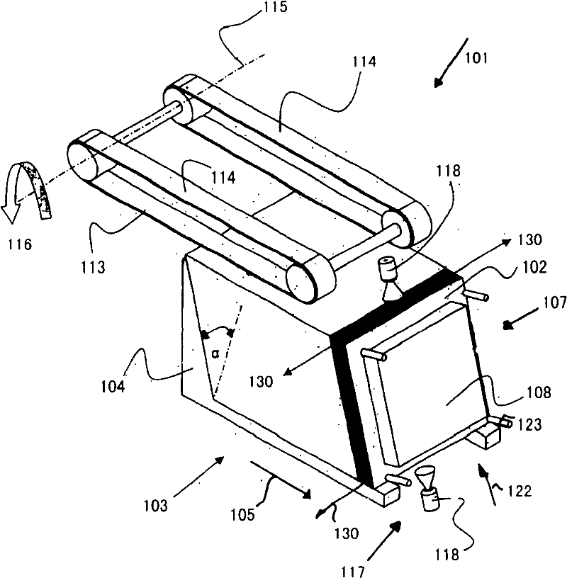 Apparatus and method for separating and transporting substrates