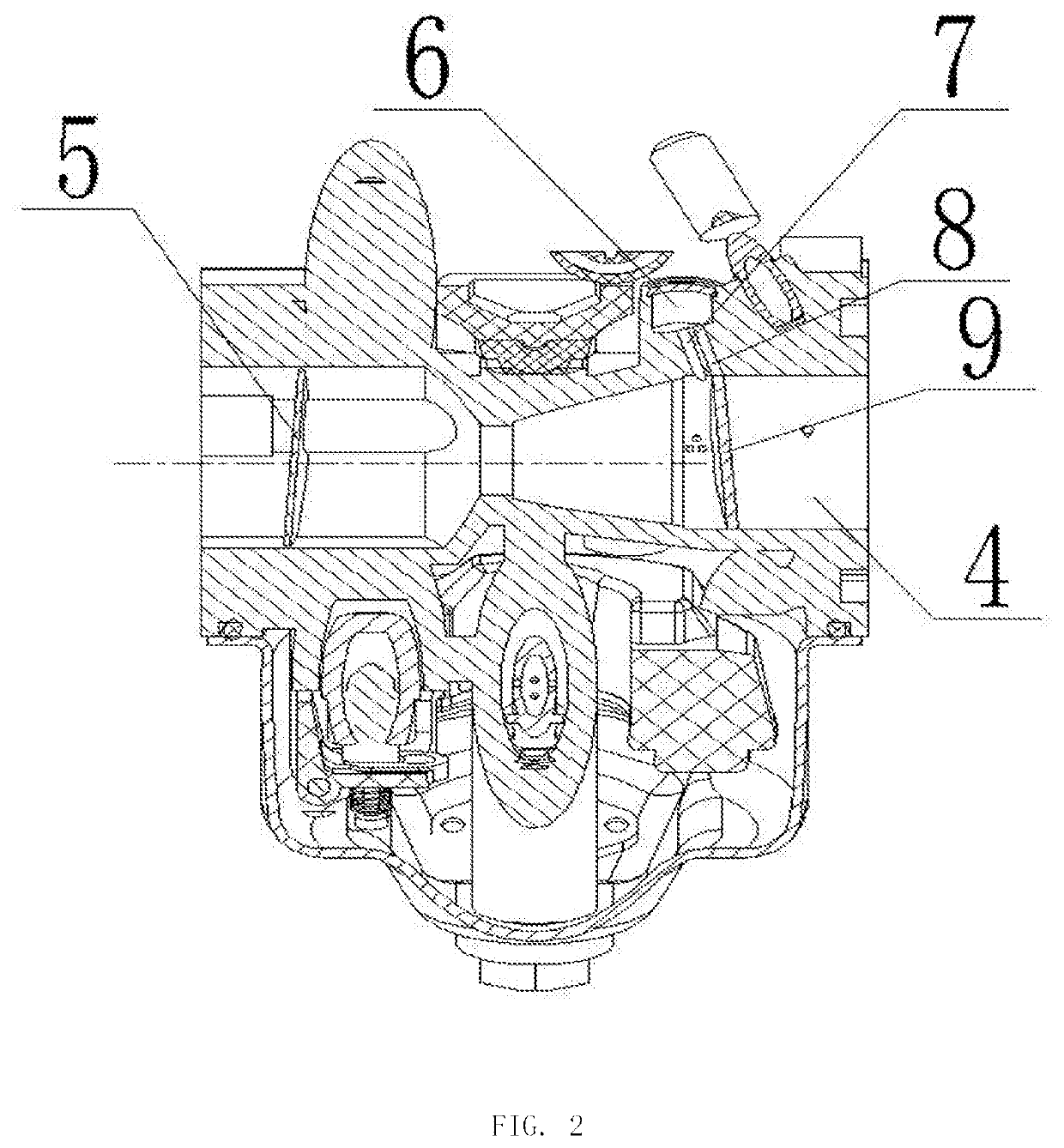 Gas idling transition passage structure for oil and gas dual-purpose carburetor