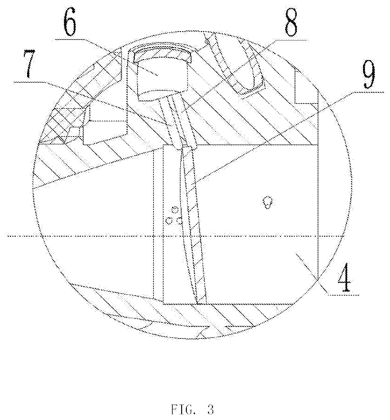 Gas idling transition passage structure for oil and gas dual-purpose carburetor