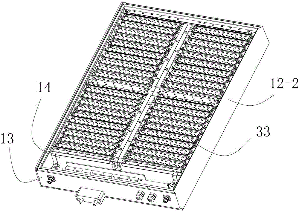 High-efficiency and energy-saving temperature-control on-board battery pack