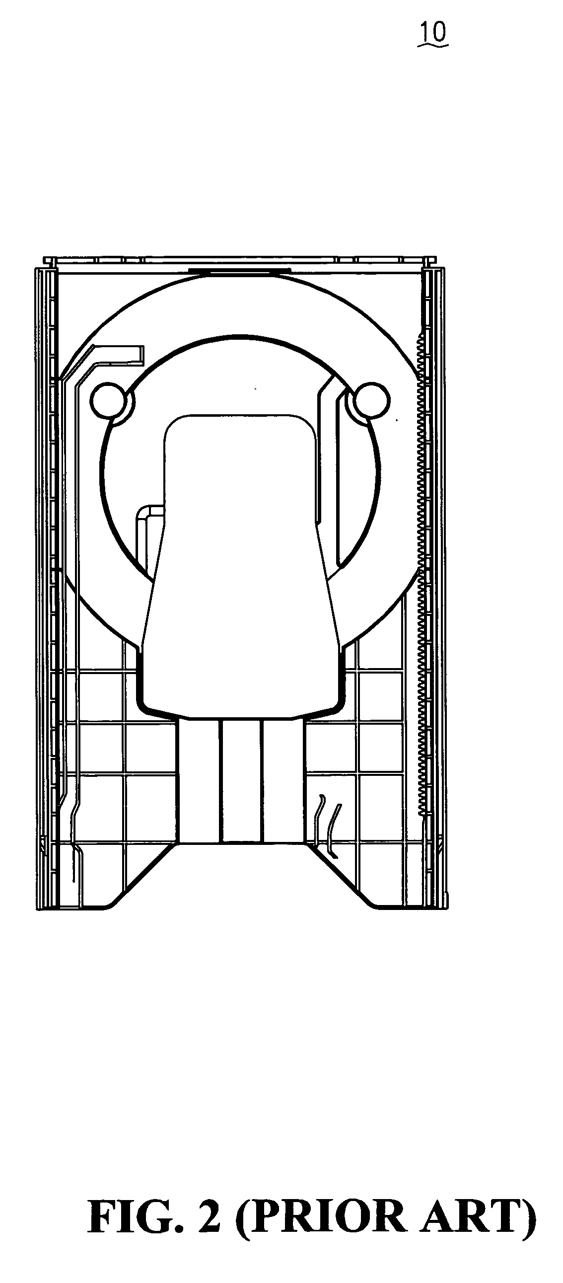 Tray used in an optical disk drive