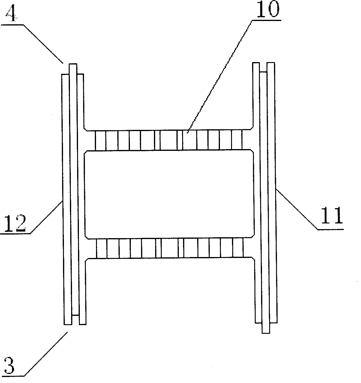 Concrete well wall module