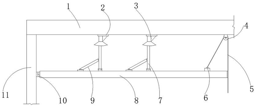 Multipurpose steel structure decorative suspended ceiling and assembly construction method thereof
