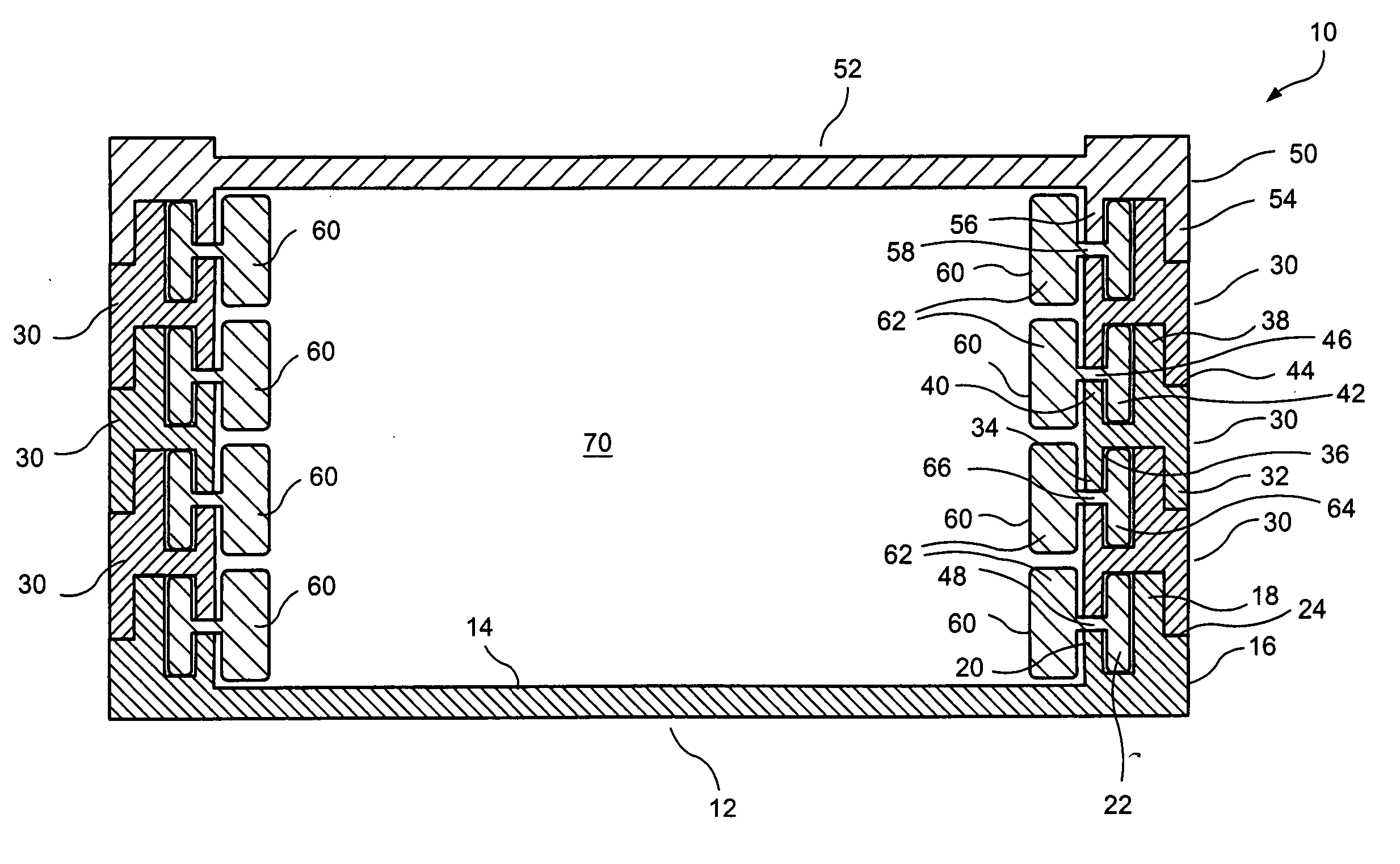 Adjustable height wafer box