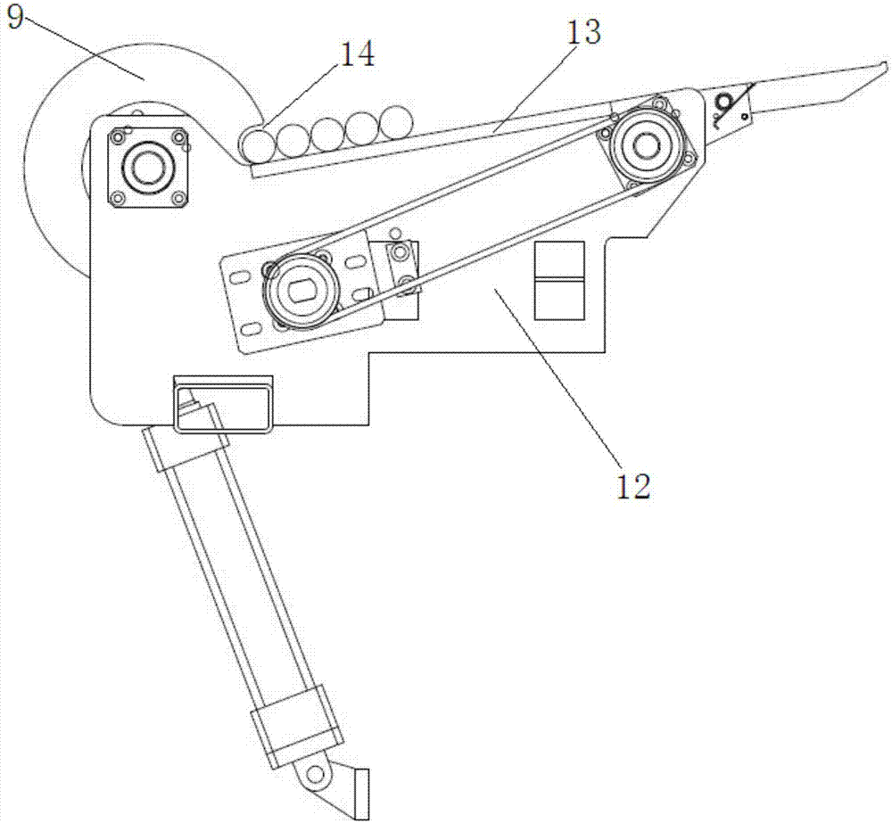 Automatic feeding device and method for machining lead screw parts