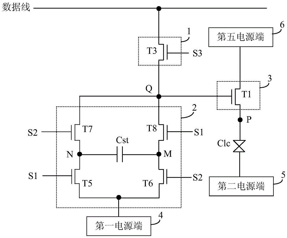 Pixel circuit, driving method for the same, display panel