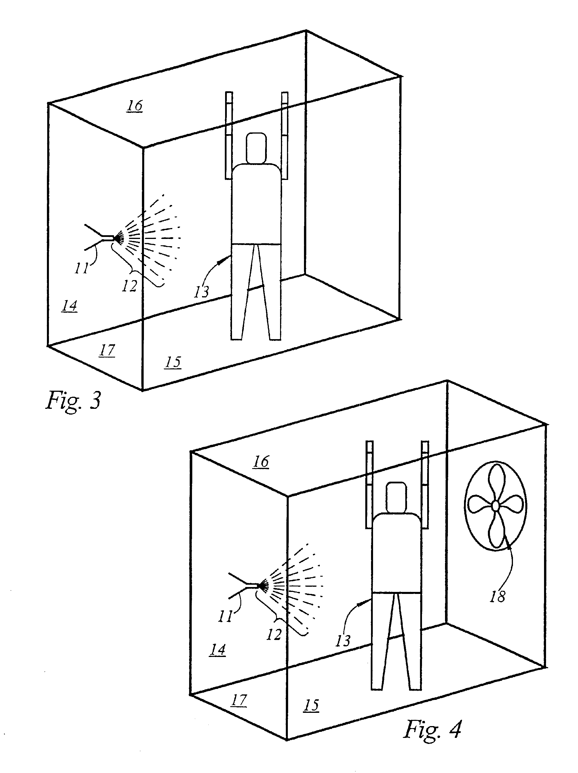 Method of and apparatus for automatically coating the human body