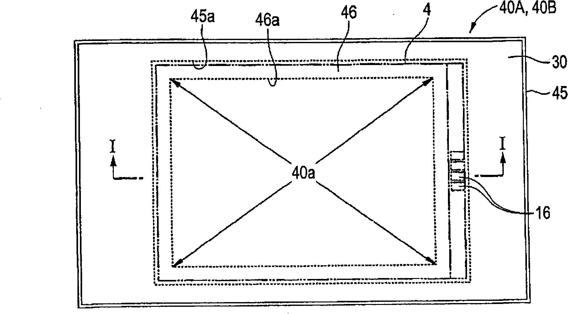 Input device, and electro-optical device