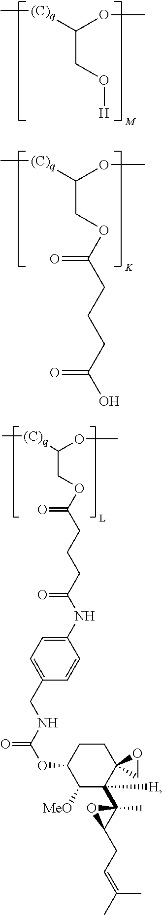 Pharmaceutical formulations for fumagillin derivative-phf conjugates