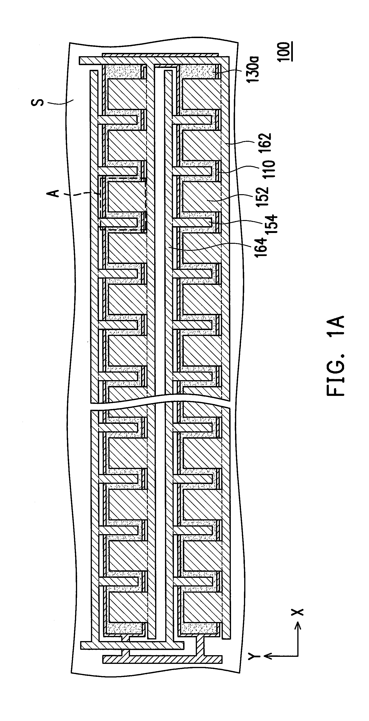 Transistor structure and driving circuit structure