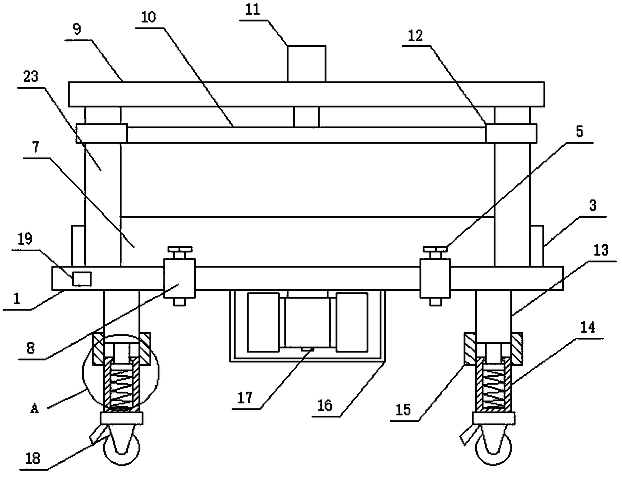 Concrete die with shape changed according to specifications of prefabricated block