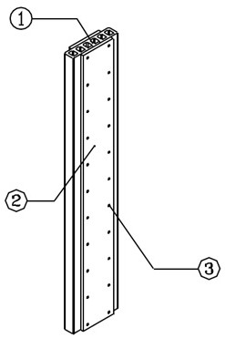 Assembly type inorganic keel, assembly type partition and installation method thereof