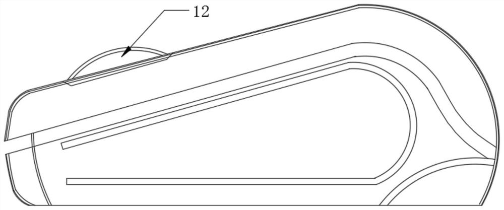 Sweat-proof and drop-proof device for detecting computer mouse by utilizing downward pressure