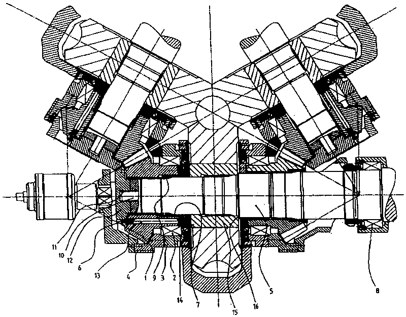 Mill stand for rolling rod-like or tubular rolling stock