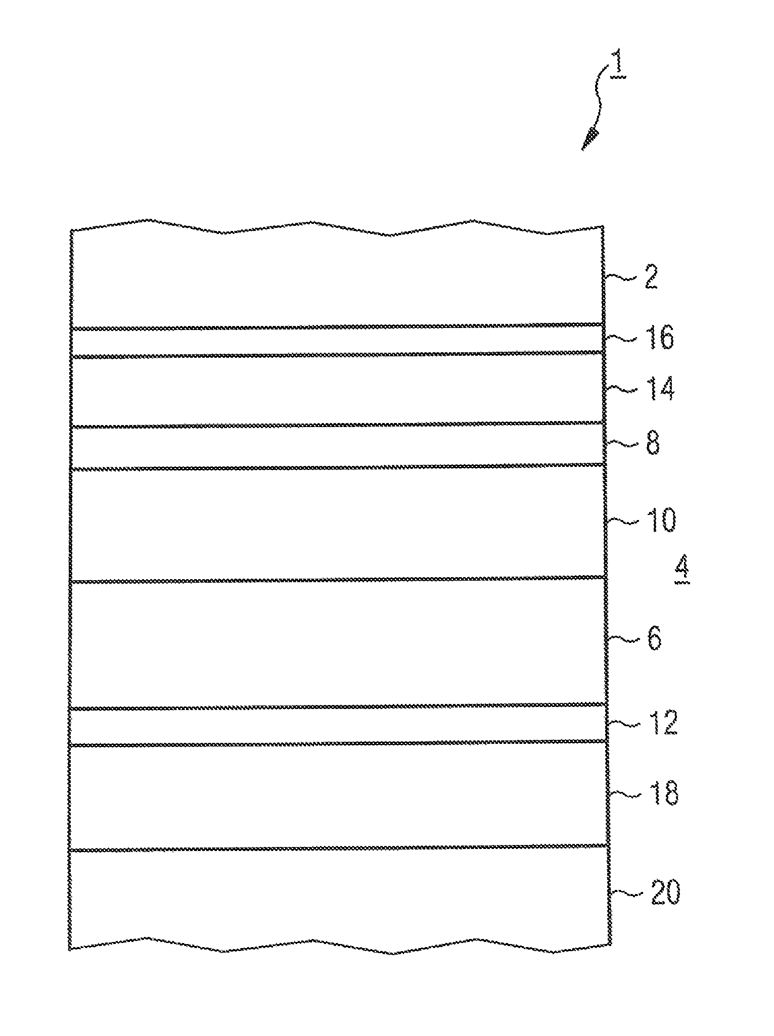 Method for producing a multilayer system on a carrier, in particular in an electrochromic element