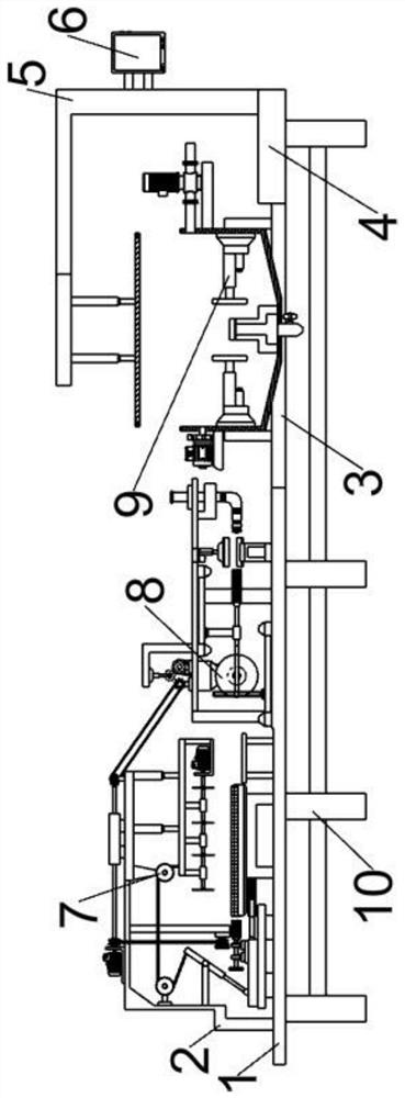 Nanometer ceramic membrane treatment device