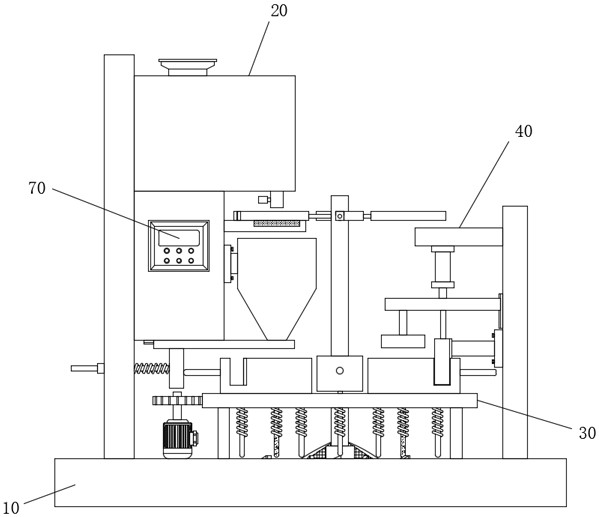 An intelligent packaging and weighing device for tea production and its use method