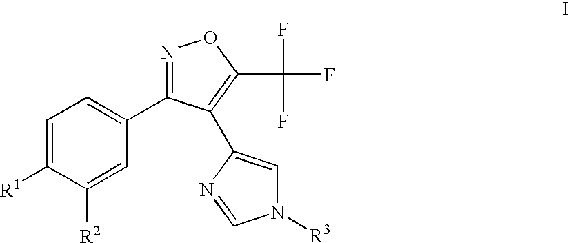 Isoxazole-imidazole derivatives