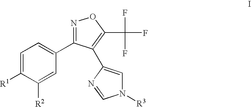 Isoxazole-imidazole derivatives