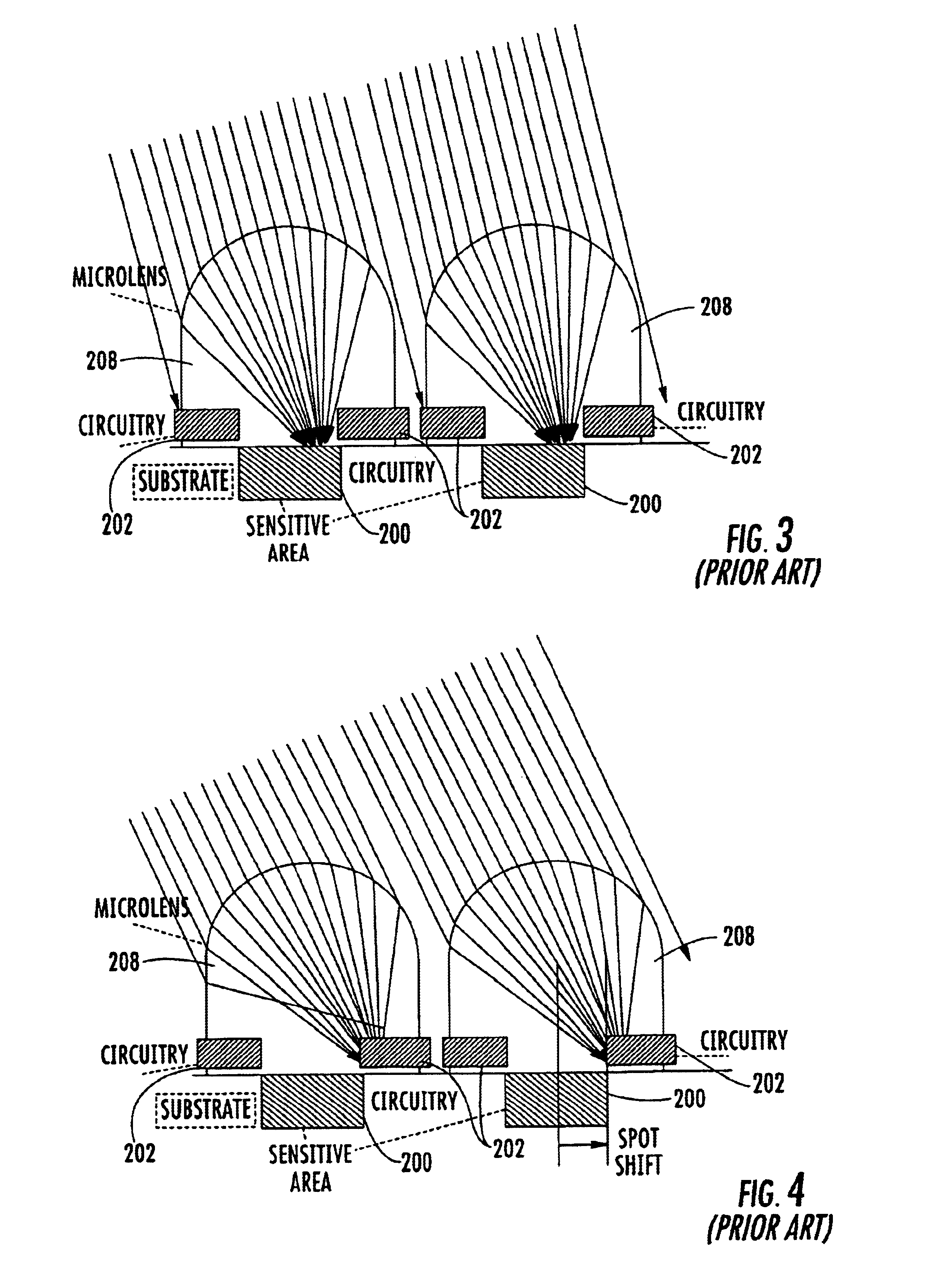 Solid state image sensors and microlens arrays