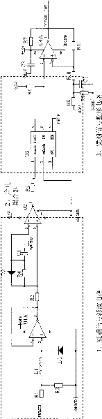 Input signal filtering and shaping circuit of power-angle measuring device
