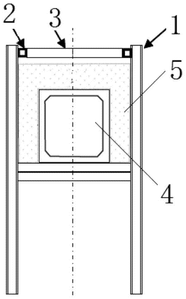 A vibration compaction method for foundation pit backfilling sand