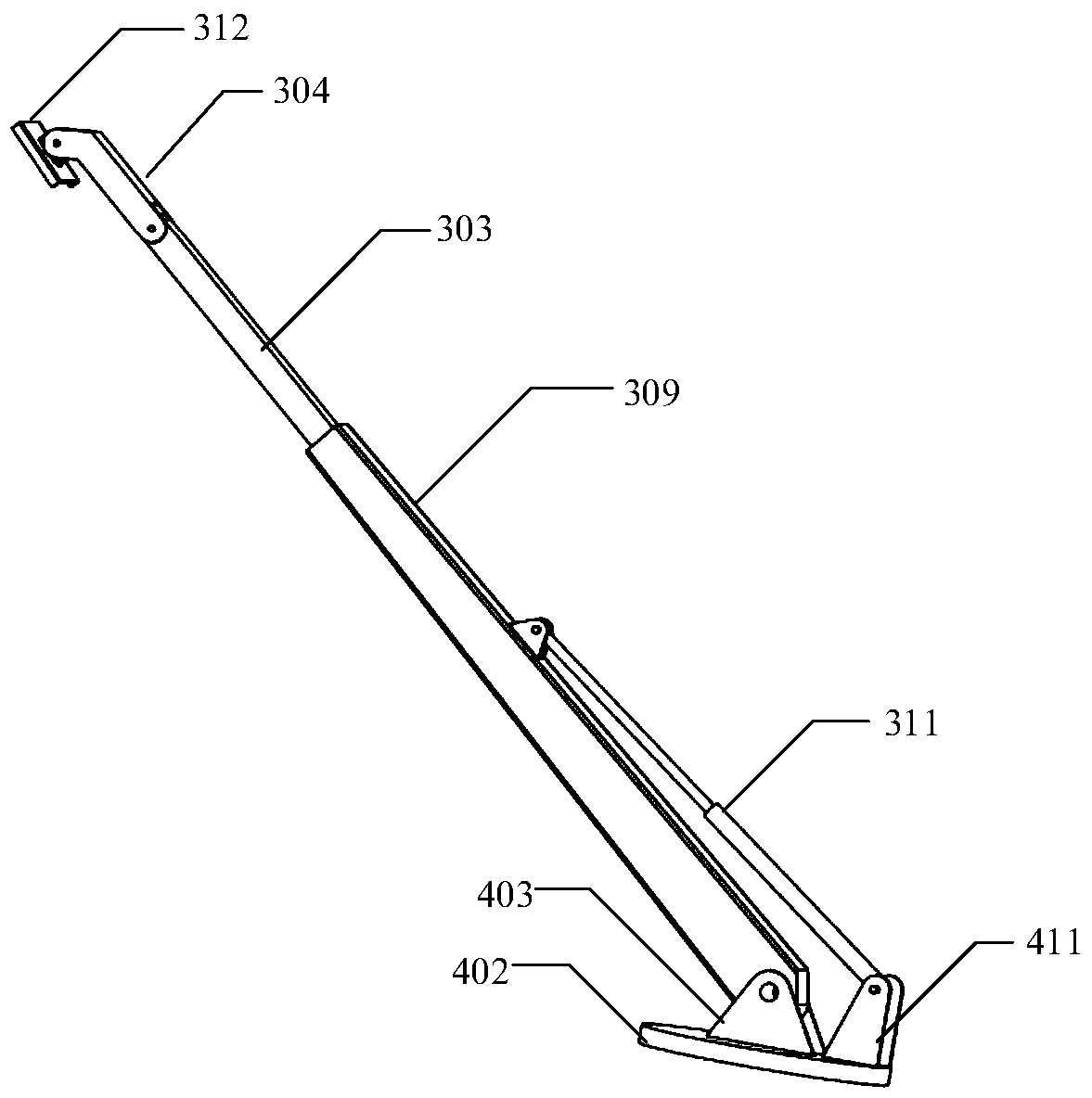 Self-propelled self-adaptive plane cleaning device